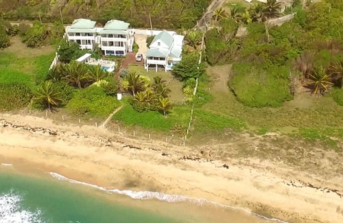 St. Patrick Villa | Family Friendly age 8 and up, Oceanfront, Pool, Kitchen. Pelican at Moonfish.