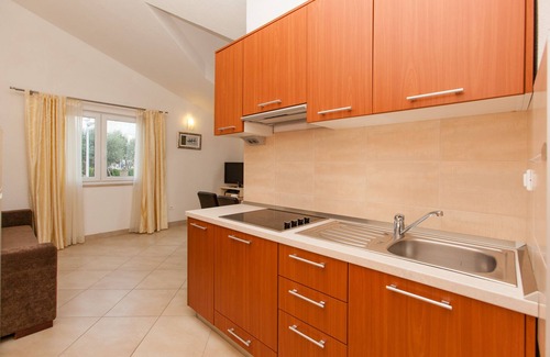 Okrug Apartment | Family Friendly Apartment with pool 2 Minutes Walk From The Sea