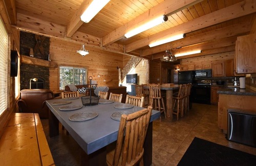 Island Park Cabin | Family-Friendly Cabin Near Yellowstone with Hot Tub and Outdoor Fire Pit