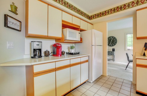 Cadillac House | Family-Friendly Cadillac Home w/Golf Course Views