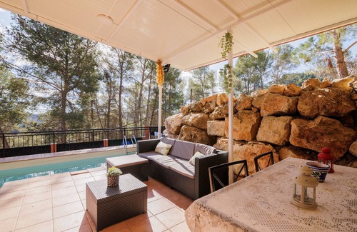 Cervello Ski Chalet | Family Friendly Chalet 'Can Camarasa' with Sea View, Wi-Fi and Air Conditioning