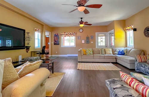 Hastings Highlands Cottage | Family-friendly experience with beach on a private lake and trails on 135 acres!
