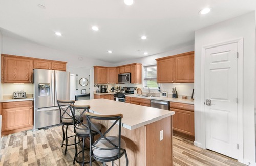 McHenry House | Family Friendly Getaway | Hot Tub, Fire Pit, Games
