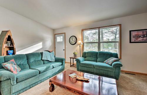 Tainter Lake House | Family-Friendly Getaway with Tainter Lake Access!