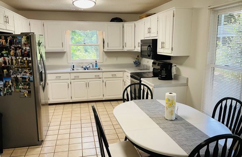 Winchester House | Family friendly lake front home with private dock in a cove