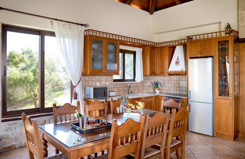 Polemarchi Villa | Family Friendly Large Villa Iris w/Private Pool, Childrens Area & 4km to beach