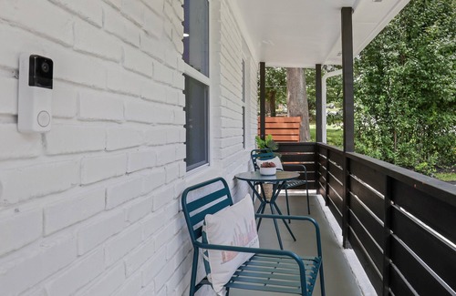 Church Street House | Family-Friendly near Airport, Screened Deck, Backyard Oasis, Workspace & Parking
