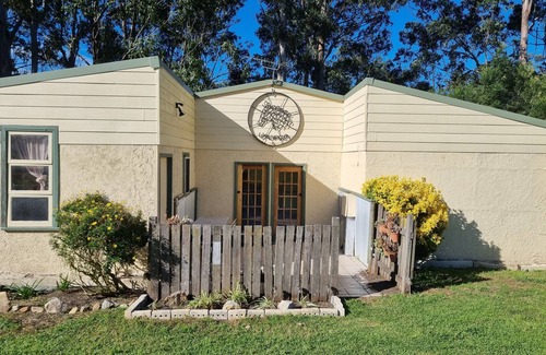 Falls Creek Cabin | Family Friendly, Self-contained Cabin w/Creek Views & Outdoor Firepit