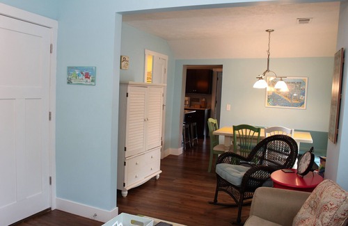 South Haven Apartment | Family friendly walk to the beach and town.
