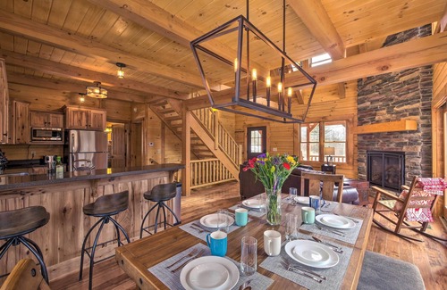 Bladensburg Cabin | Family-Friendly Warsaw Cabin w/Deck & Fireplace!