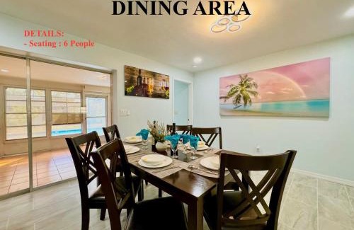 Eight Lakes House | Family Fun-Prime Location Heated Pool Sleeps10 Villa