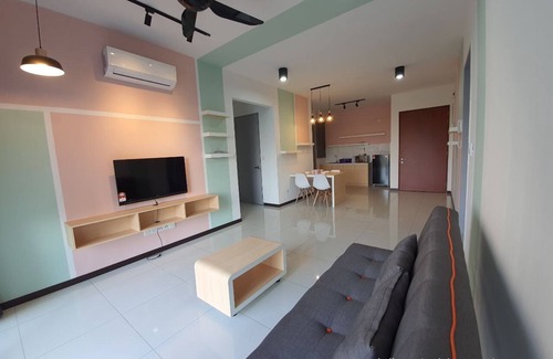 Kampung Bagan Dalam Condo | ❤️ Family Getaway ❤️| SunwayCarnival | Butterworth #8Pax