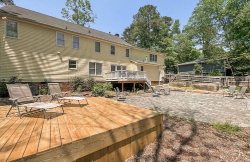 Raleigh House | Family Getaway Dream Backyard, Trail Access