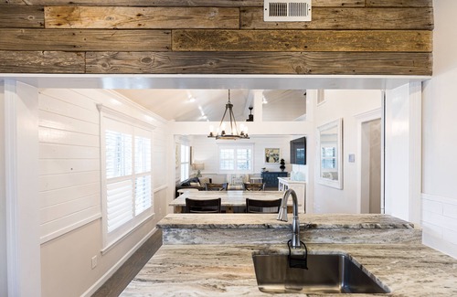 Folly Beach House | Family getaway with screened-in porch steps from surf and sun!
