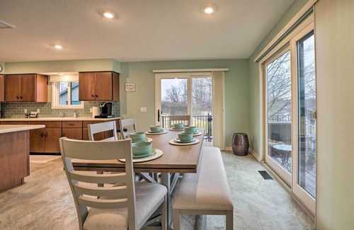 Hart House | Family Home on Crystal Lake w/Private Beach!