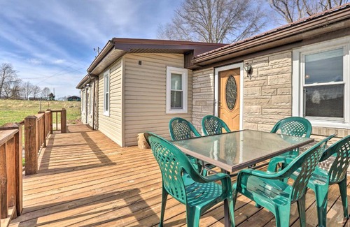 Monticello House | Family Home with Deck, 2 Mi to Lake Cumberland