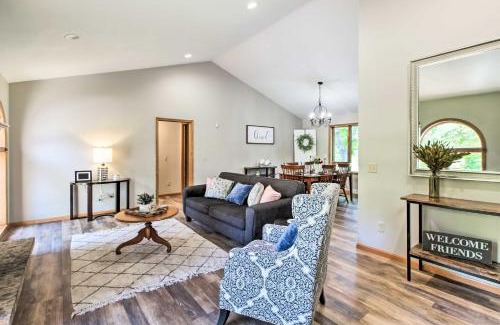Janesville House | Family Home with Deck, Yard, Dock on Rock River