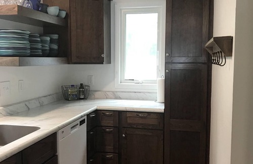 Orleans House | Family home with large yard on the shores of Spirit Lake - amazing sunsets!