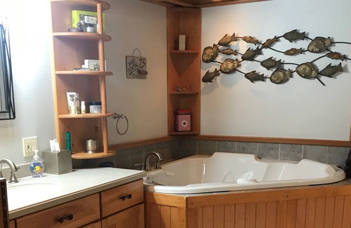 New Milford House | Family Lake House Getaway Dock and Boat Slip Fishing