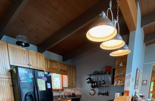 New Milford House | Family Lake House Getaway Dock and Boat Slip Fishing