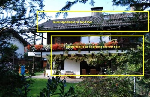 Munchen District Apartment | Family loft with its own sauna in the rustic south of Munich