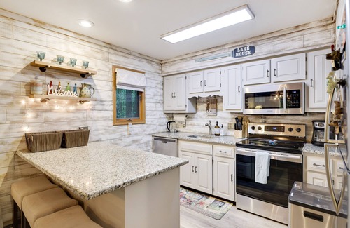 Locust Lake Village Ski Chalet | Family Memories Made in the Hot Tub, at the Fire Pit, on the Golf Cart, & Hiking