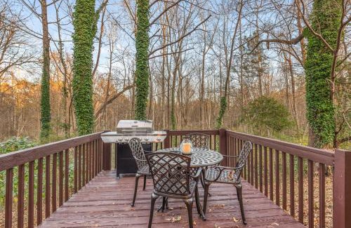 Decatur House | Family Oasis BBQ Patio Bathtub and Spacious Comfort