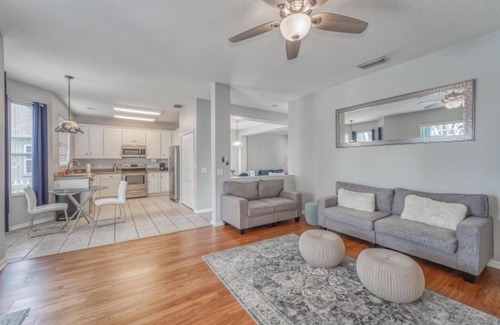 Lakeview Village House | Family Oasis Heated Pool + Pond View 4BR 2.5BA
