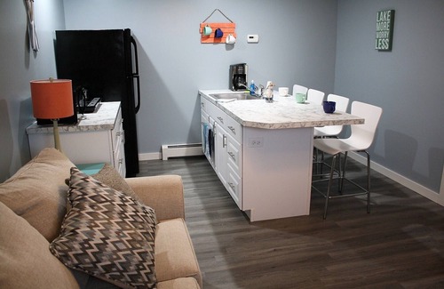 Alpena Apartment | Family owned Vacation Suite conventienly located across from Lake Huron Beach.