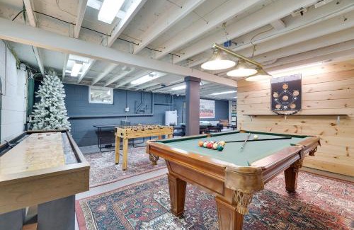 Pocono Lake Ski Chalet | Family Pocono Gem by the lake with private sauna, hot tub, and huge game room