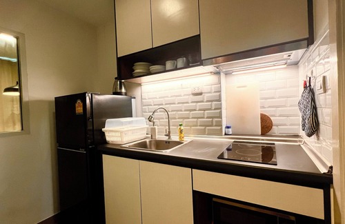 Hua Mak Apartment | Family room 3-4 people (1 extra bed)