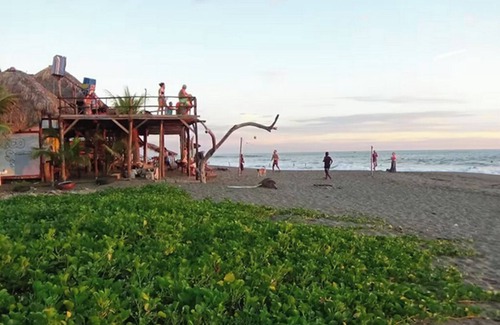 Las Penitas Apartment | Family Room: comfortable space for 6 people near the beach