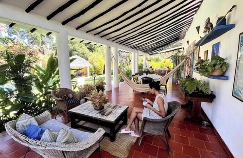 Puerto Colombia Apartment | Family room in Choroni