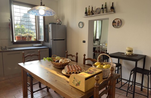 Lugo Apartment | Family room Melograno's colors