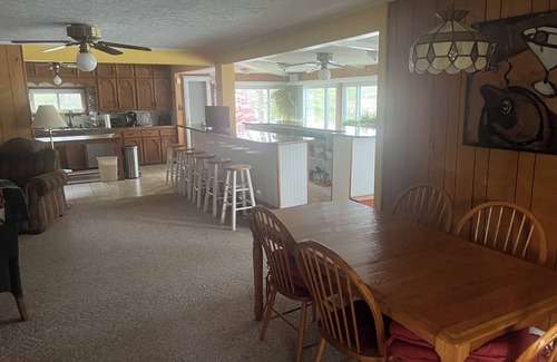 Texico House | Family-sized home with best view of the lake! Firepit and boat access! n