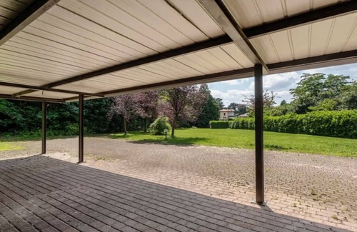 Capolago Apartment | Family suite with fireplace and terrace in villa with park-Lago di Varese