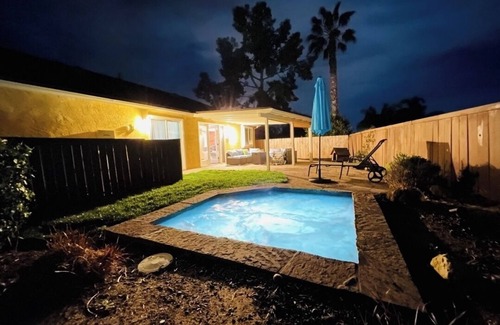 Rancho Penasquitos House | Family Vacation Home, HotSpa, BBQ, Firepit, Game, Parking! Close to Delmar