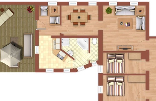 Landl Apartment | Family vacation in Thierseetal: Luxurious holiday apartment 8 in Tyrol - family paradise MoNi