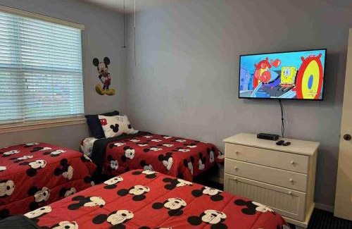 Kissimmee Apartment | Family Villa with a Pool FREE Disney Shuttle - 2 Bedrooms, 2 Baths -Sleeps 8- 3019