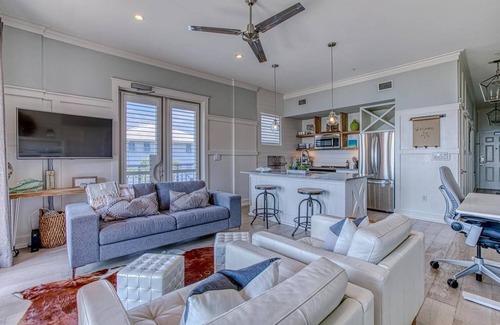 Santa Rosa Beach Condo | FantaSea On 30A - Gulf view/Deeded Beach Access/3 Pools/End Unit