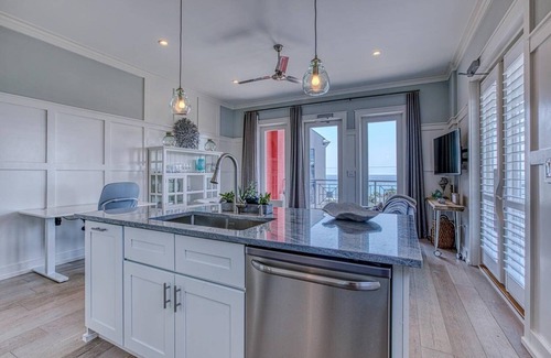 Santa Rosa Beach Condo | FantaSea On 30A - Gulf view/Deeded Beach Access/3 Pools/End Unit
