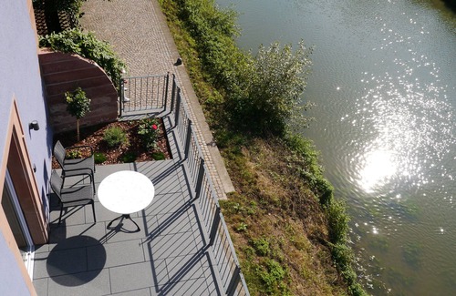Wertheim Apartment | Fantastic apartments with a sun terrace directly on the shores Tauber