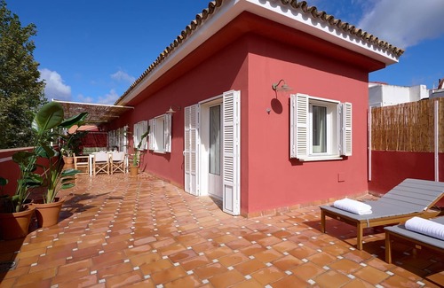 El Arenal Apartment | Fantastic atic with terrace and views at La Maestranza