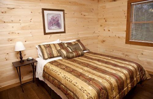 Equality House | Fantastic Cozy Cabin with Fire Pit, Hot-tub and Fireplace in Herod, Illinois