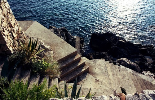 Molunat House | Fantastic sea view from the sun terrace