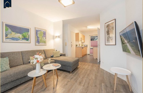 Koserow Apartment | Fantastic vacation apartment in Koserow with balcony and sea view, only 50 m to the beach