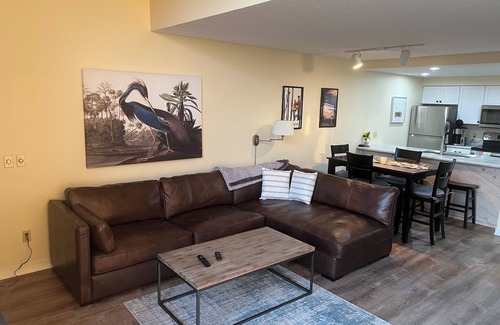 Harbor Springs Condo | Fantastic view of The Highlands! Comfortable 2-bedroom w/loft condo. Come relax.