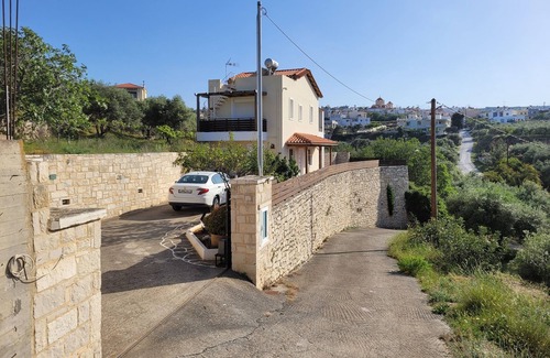 Gouvai Villa | Fantastic Villa With Private Pool, Sea, Mountain & Village Views, Ideal Location