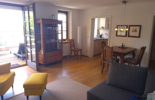 Bad Griesbach im Rottal Apartment | Far-reaching views and pool - ideal for golf and wellness
