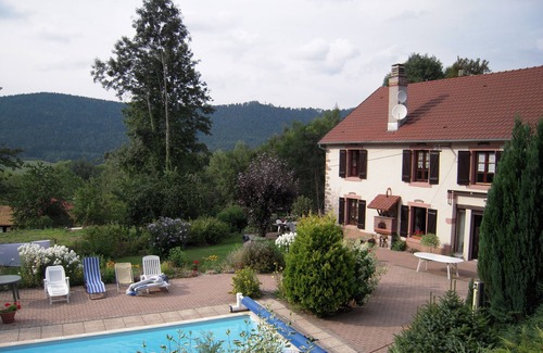 Senones House | Farm in the Vosges countryside, heated pool, on a 5000 sq.m property with trees